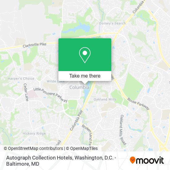 Autograph Collection Hotels map
