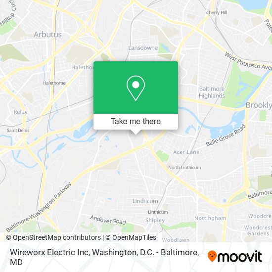 Mapa de Wireworx Electric Inc