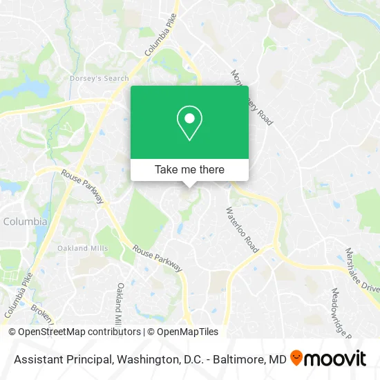 Mapa de Assistant Principal