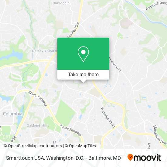 Mapa de Smarttouch USA