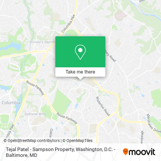 Mapa de Tejal Patel - Sampson Property