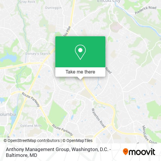 Mapa de Anthony Management Group