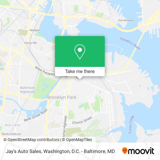 Mapa de Jay's Auto Sales