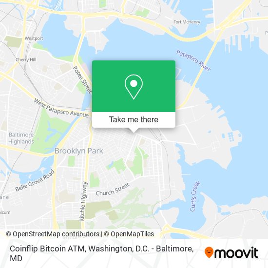 Coinflip Bitcoin ATM map