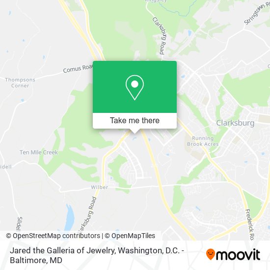 Jared the Galleria of Jewelry map