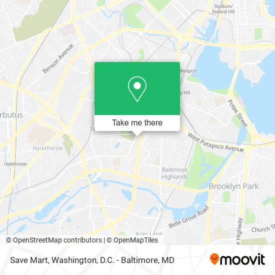 Save Mart map