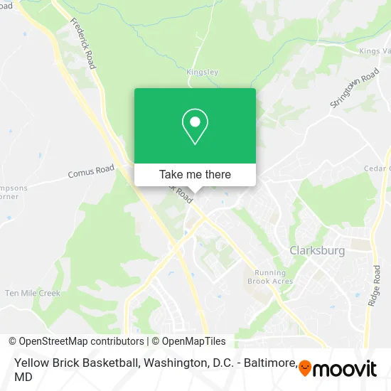 Yellow Brick Basketball map