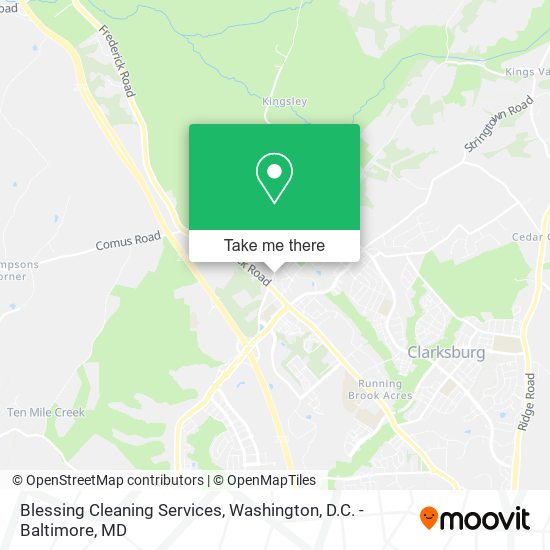 Mapa de Blessing Cleaning Services