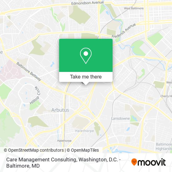 Care Management Consulting map