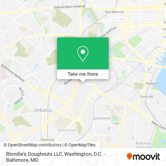 Blondie's Doughnuts LLC map