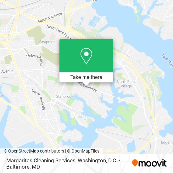 Margaritas Cleaning Services map