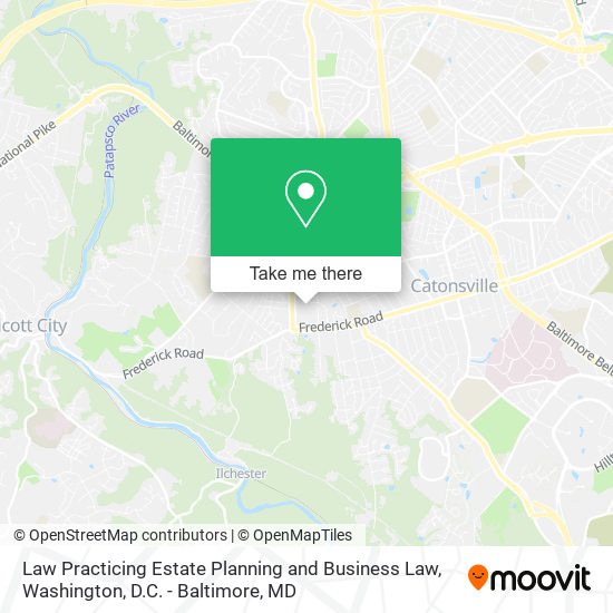 Mapa de Law Practicing Estate Planning and Business Law