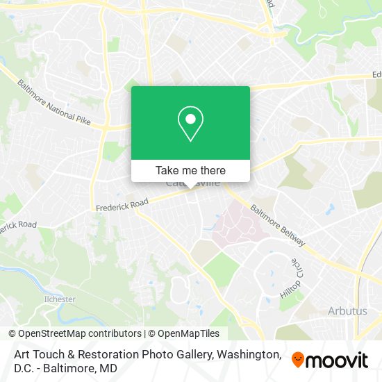 Mapa de Art Touch & Restoration Photo Gallery
