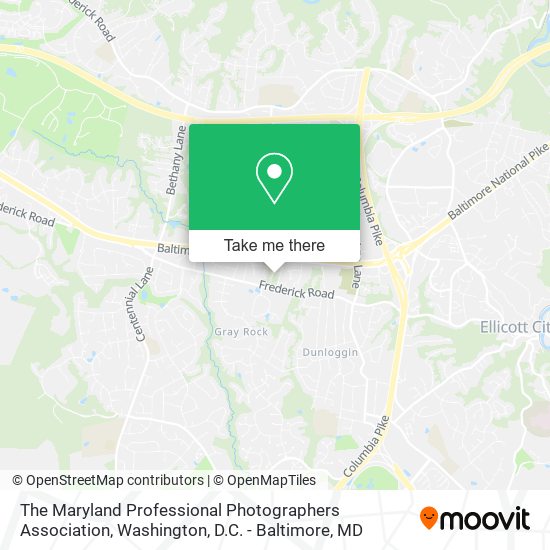 Mapa de The Maryland Professional Photographers Association
