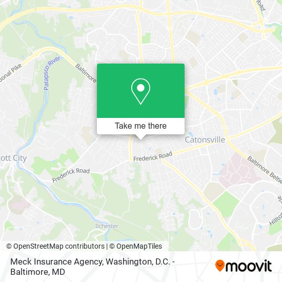 Meck Insurance Agency map