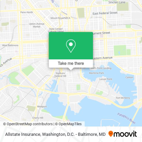 Allstate Insurance map