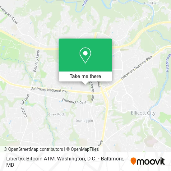 Libertyx Bitcoin ATM map