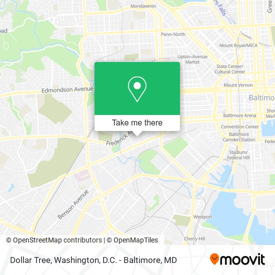 Dollar Tree map