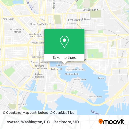 Lovesac map