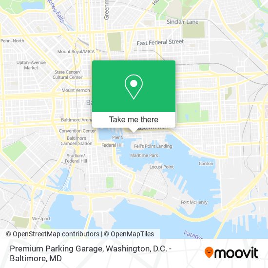 Premium Parking Garage map