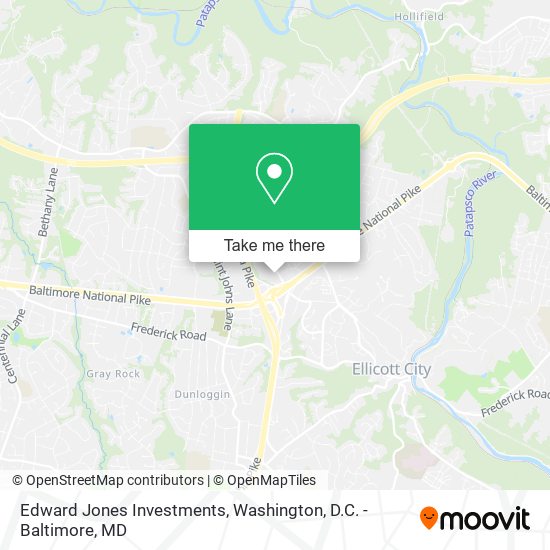 Edward Jones Investments map