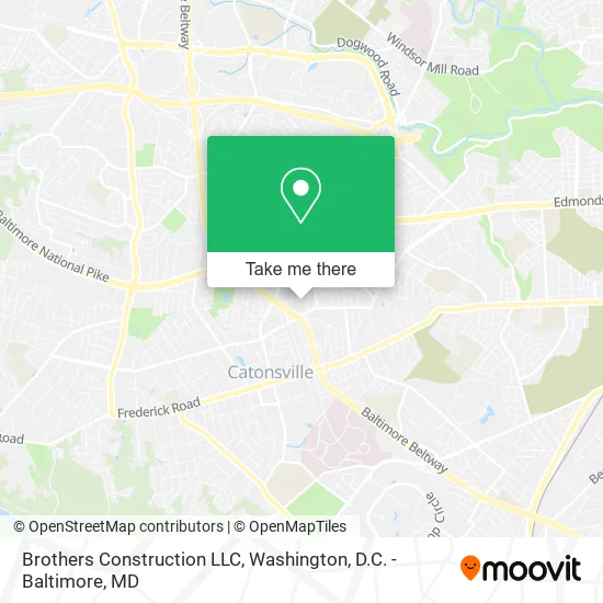 Brothers Construction LLC map
