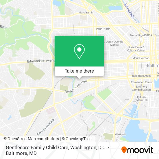 Gentlecare Family Child Care map