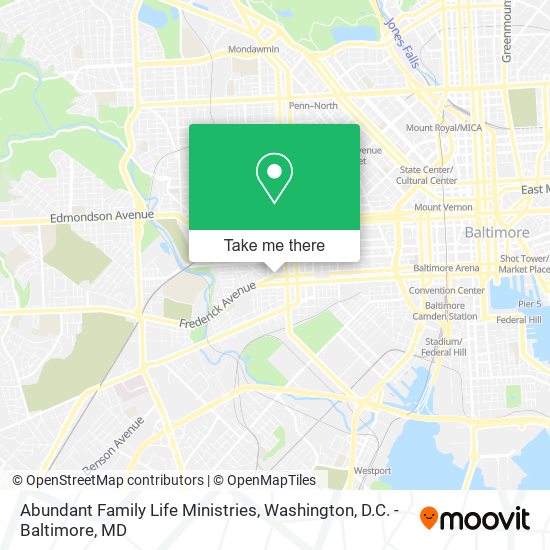 Abundant Family Life Ministries map