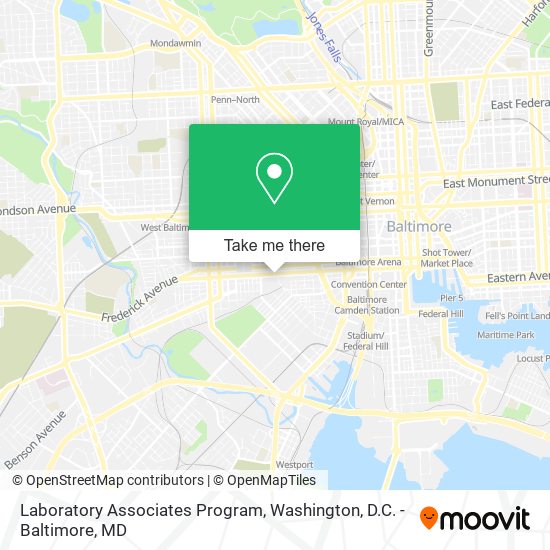 Laboratory Associates Program map