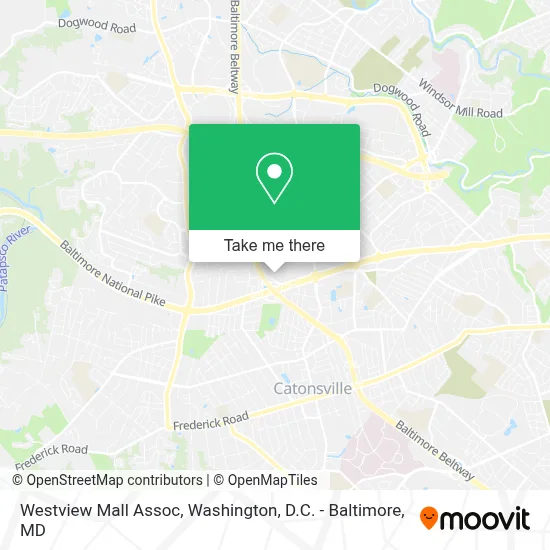Westview Mall Assoc map