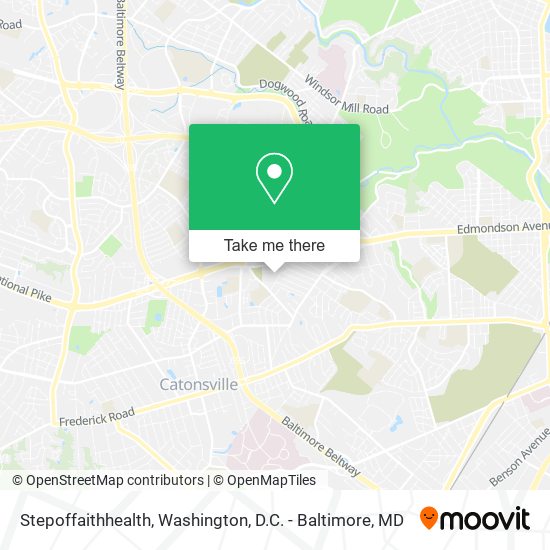 Stepoffaithhealth map