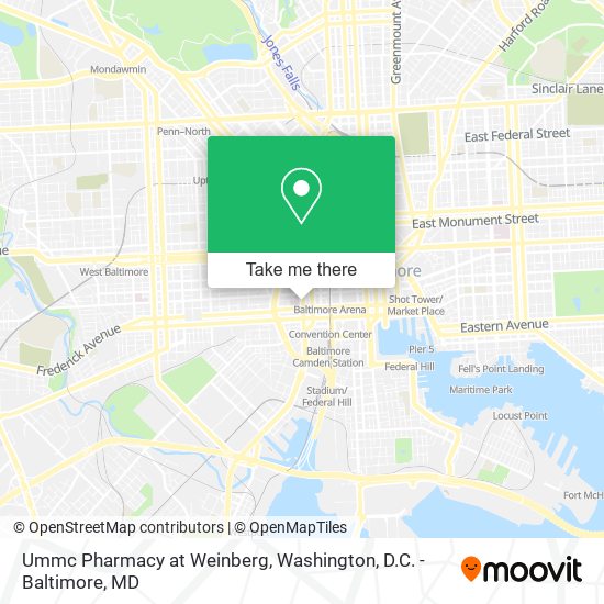 Ummc Pharmacy at Weinberg map