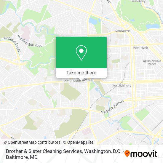 Brother & Sister Cleaning Services map