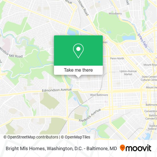 Mapa de Bright Mls Homes