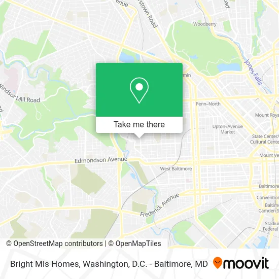 Bright Mls Homes map
