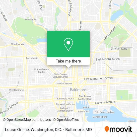 Lease Online map