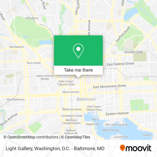 Light Gallery map