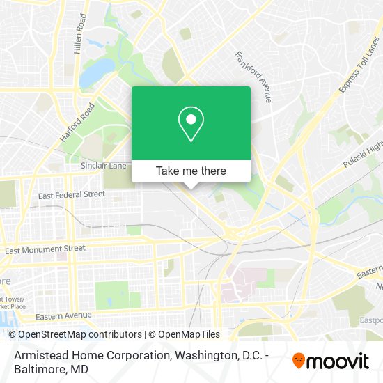 Armistead Home Corporation map