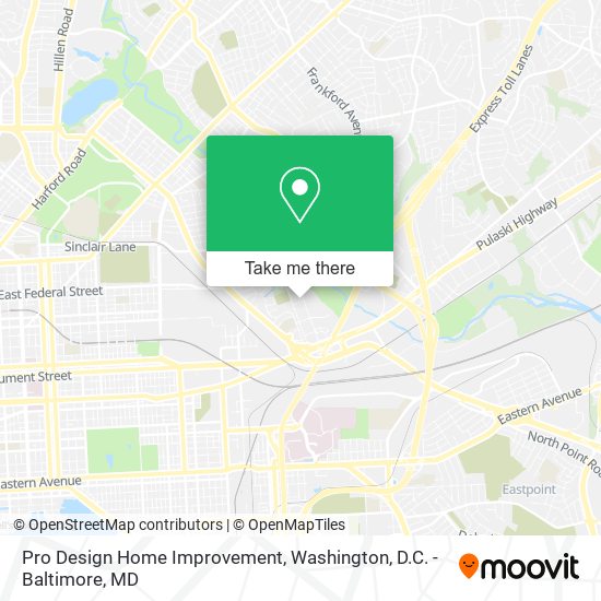 Pro Design Home Improvement map
