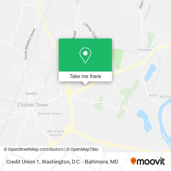 Credit Union 1 map