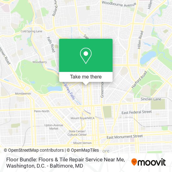 Mapa de Floor Bundle: Floors & Tile Repair Service Near Me