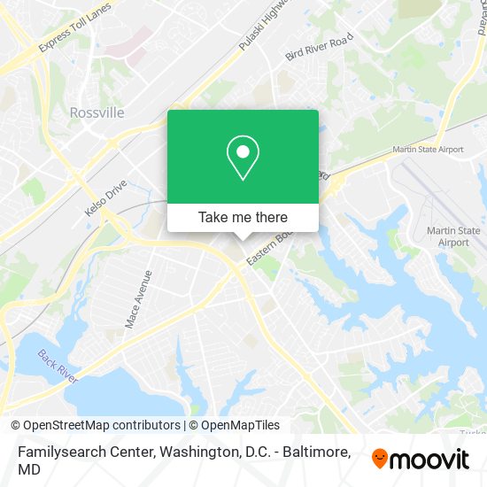 Familysearch Center map