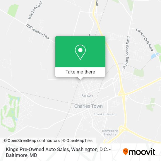 Mapa de Kings Pre-Owned Auto Sales