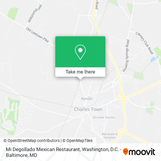 Mi Degollado Mexican Restaurant map