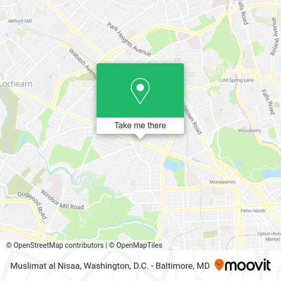 Muslimat al Nisaa map