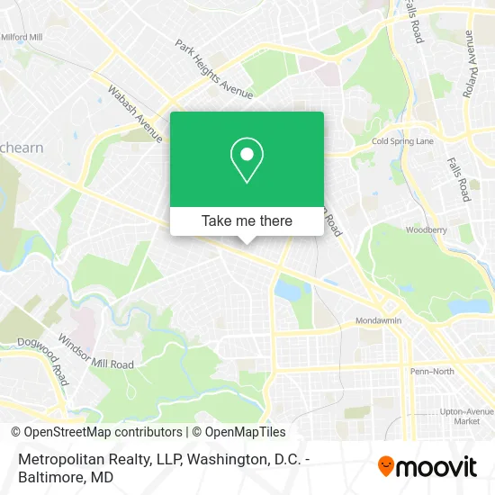 Metropolitan Realty, LLP map