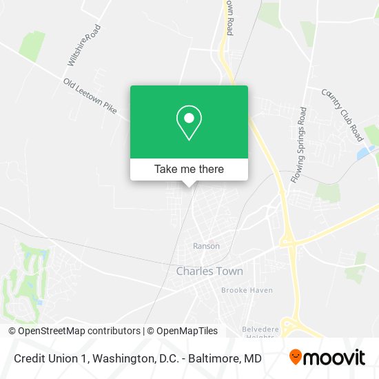 Credit Union 1 map