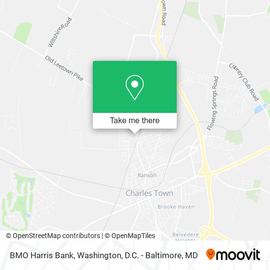 BMO Harris Bank map