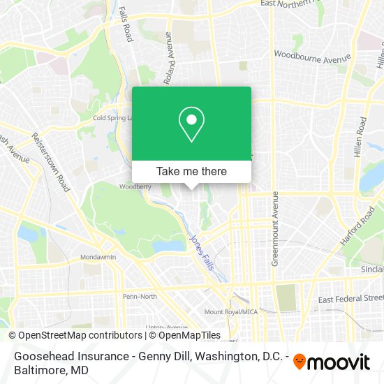 Mapa de Goosehead Insurance - Genny Dill