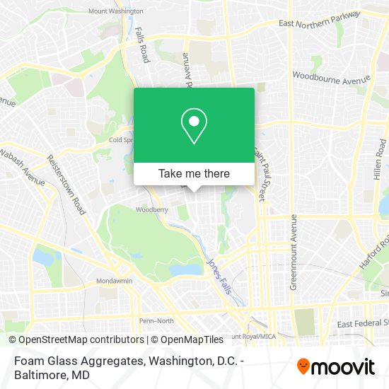 Mapa de Foam Glass Aggregates